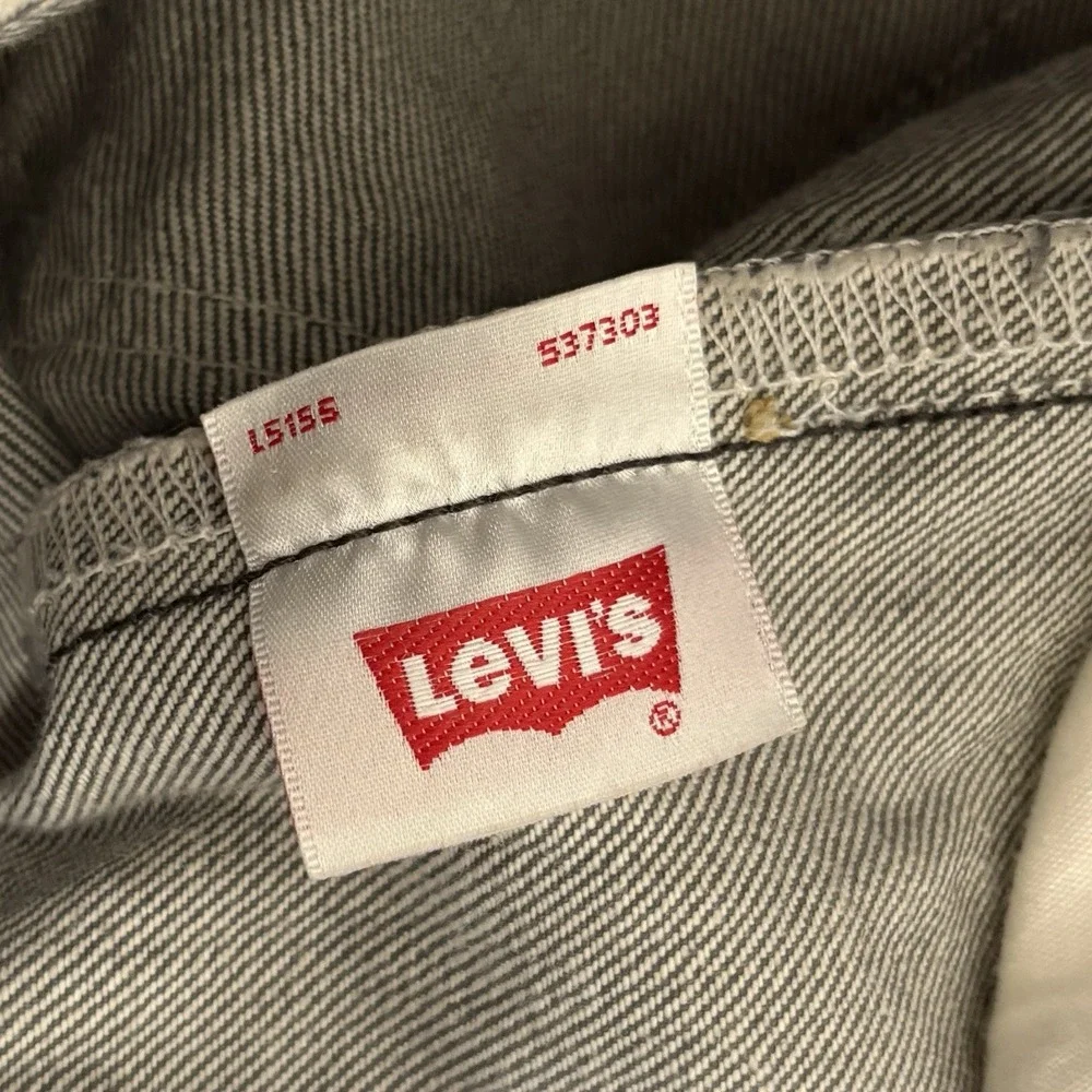 Vtg Y2K Levi's 501 Jeans Straight 38x32 Gray Button Fly Cotton Classic Grunge
